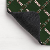 Transmission Tower and Power Line Muster Mousepad (Ecke)