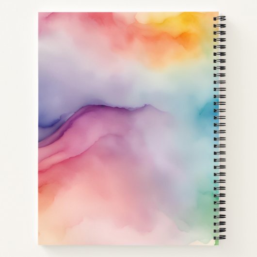 Transmutation and Growth Affirmation Notebook Notizblock (Rückseite)