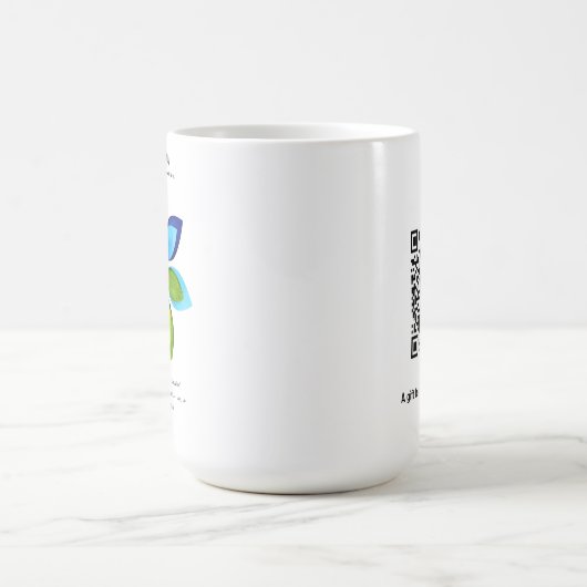 Transmutation and Learning Positive Affirmation Kaffeetasse (Mittel)