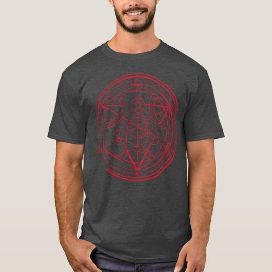 Transmutationskreis T-Shirt (Vorderseite)