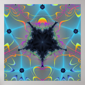 "Transmuting Pain with Thinghts of Liebe" Poster