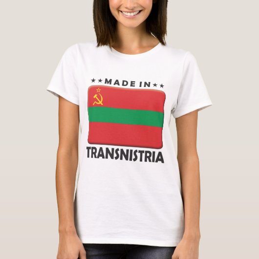 Transnistrien machte T-Shirt (Vorderseite)