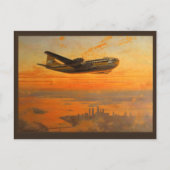 Transocean Airlines Postkarte (Vorderseite)