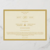 Transparency Overlay Photo Whimsical Merry Xmas Folieneinladung (Rückseite)