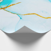 Transparent creativity. Abstract artwork. Trendy w Geschenkpapier (Ecke)
