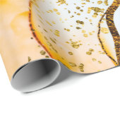 Transparent creativity. Abstract artwork. Trendy w Geschenkpapier (Rolleneckpunkt)