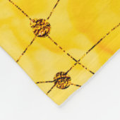 Transparent creativity. Abstract clouds -ART. Mast Fleecedecke (Ecke)