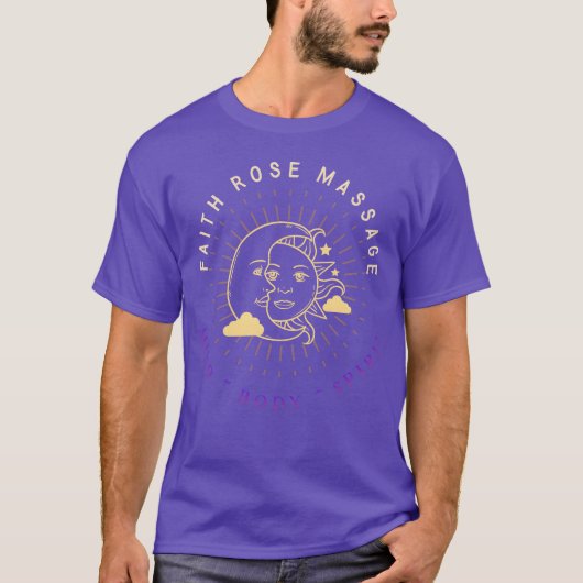 Transparent Faith Rose Massage friend T-Shirt (Vorderseite)