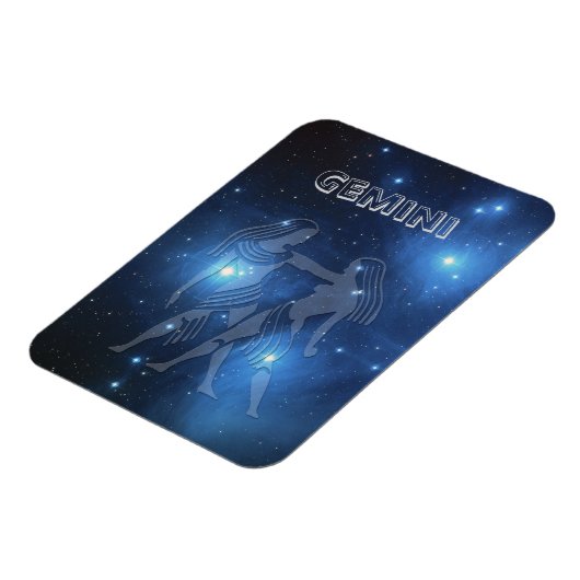 Transparent Gemini Magnet (Linke Seite)