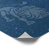 Transparent Gemini Poster (Ecke)