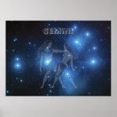 Transparent Gemini Poster (Vorne)
