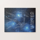 Transparent Gemini Puzzle (Horizontal)