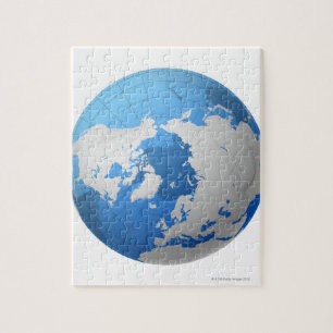Transparent Globe Puzzle