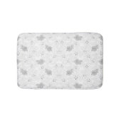 Transparent Grid Overlay – Editable PNG Texture Badematte (Vorderseite)