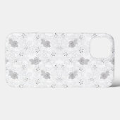 Transparent Grid Overlay – Editable PNG Texture Case-Mate iPhone Hülle (Rückseite (Horizontal))