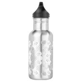 Transparent Grid Overlay – Editable PNG Texture Edelstahlflasche (Rechts)