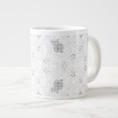 Transparent Grid Overlay – Editable PNG Texture Jumbo-Tasse (Vorderseite Rechts)