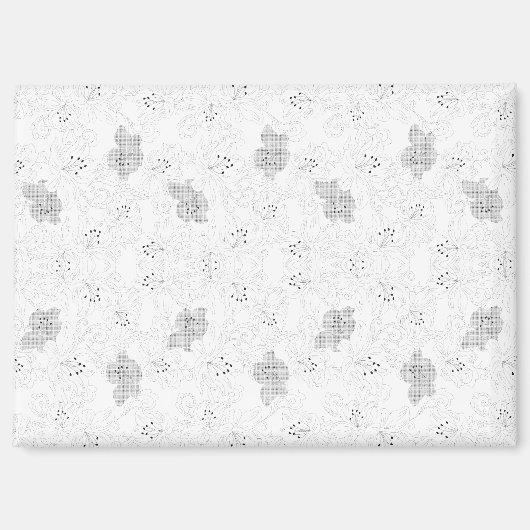 Transparent Grid Overlay – Editable PNG Texture Magnet (Vorderseite)