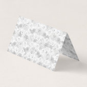 Transparent Grid Overlay – Editable PNG Texture Visitenkarten (Rückseite)