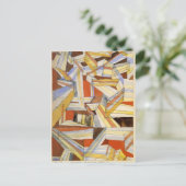 Transparent in Perspektive Grooved by Paul Klee Postkarte (Stehend Vorderseite)