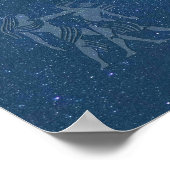 Transparent Leo Poster (Ecke)