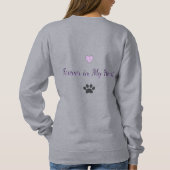 Transparent Pet Tribute Sweatshirt (Rückseite)