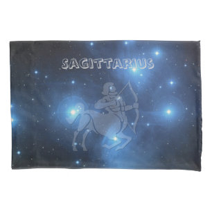 Transparent Sagittarius Kissenbezug