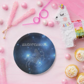 Transparent Sagittarius Pappteller (Party)