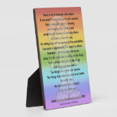 transparent sein fotoplatte (Seite)