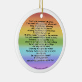 transparent sein keramik ornament (Rechts)