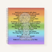 transparent sein notizblock (Vorderseite)