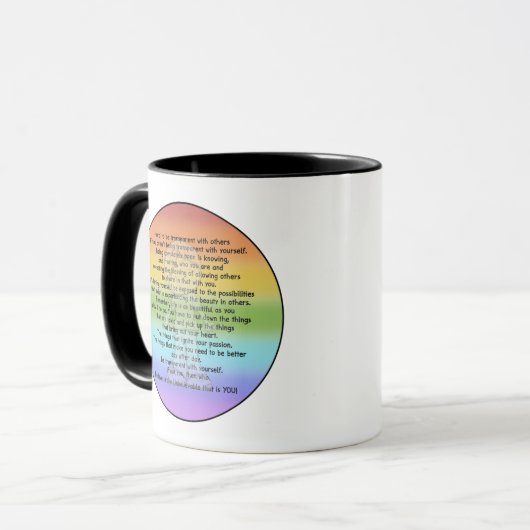 transparent sein tasse (Vorderseite Links)