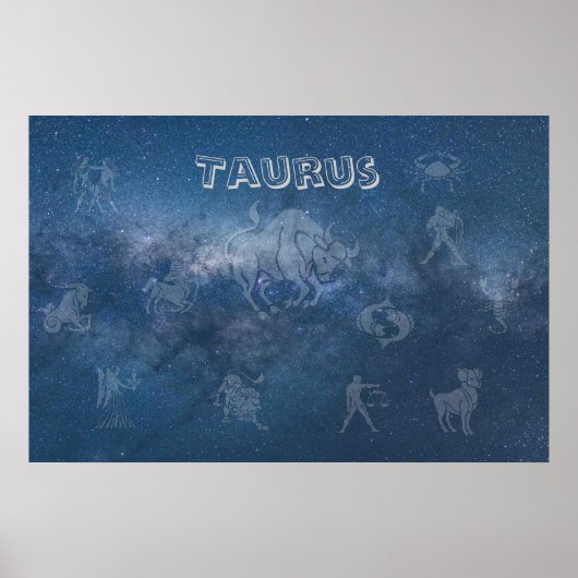 Transparent Taurus Poster (Vorne)