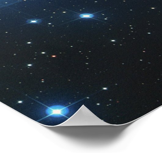 Transparent Virgo Poster (Ecke)