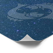 Transparente Bereiche Poster (Ecke)