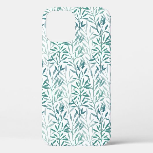 Transparente Blätter und Zweigstellen Case-Mate iPhone Hülle (Rückseite)
