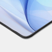 Transparente blaue und lavendelfarbene Formulare Schreibtischunterlage (Ecke)