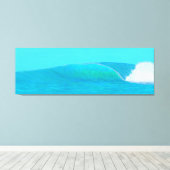 Transparente Dachwelle Leinwanddruck (Insitu (Holzboden))