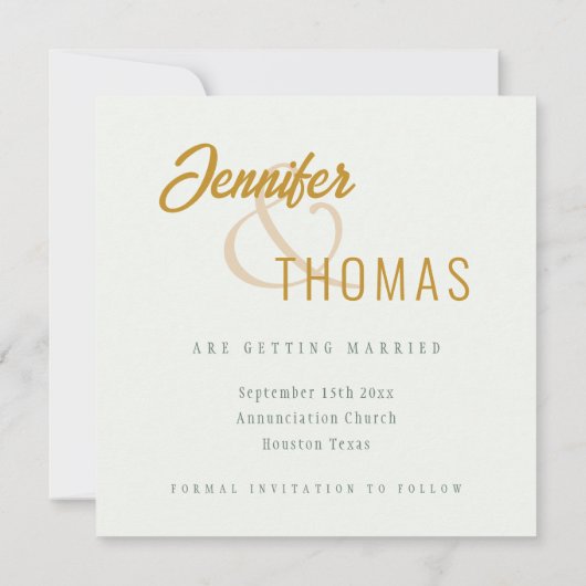 Transparente Ebenen Save the Date Vorlage (Rückseite)