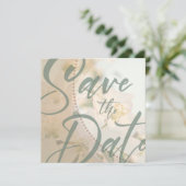 Transparente Ebenen Save the Date Vorlage (Stehend Vorderseite)