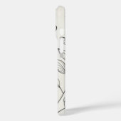 Transparente florale Elegance Case-Mate iPhone Hülle (Rückseite / Links)