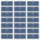 Transparente Gastadressen-Labels, DIY-Farbe Aufkleber (Vorderseite)