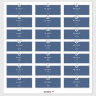 Transparente Gastadressen-Labels, DIY-Farbe Aufkleber