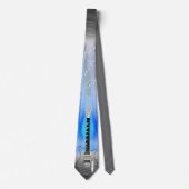 Transparente Gitarre Krawatte (Vorderseite)