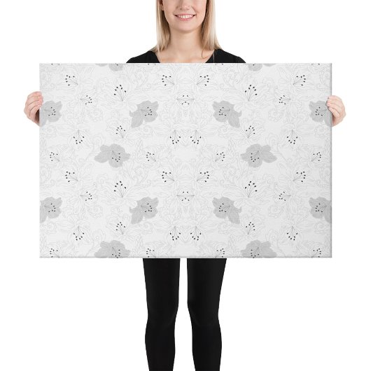 Transparente Grid-Leinwand - bearbeitbare PNG-Text Leinwanddruck