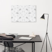 Transparente Grid-Leinwand - bearbeitbare PNG-Text Leinwanddruck