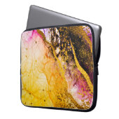 Transparente Kreativität. Abstrakte Wolken - ART.  Laptopschutzhülle (Vorderseite Links)