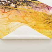 Transparente Kreativität. Abstrakte Wolken - ART. Sherpadecke (3/4)