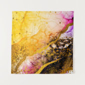 Transparente Kreativität. Abstrakte Wolken - ART. Wandteppich (Vorderseite (Horizontal))