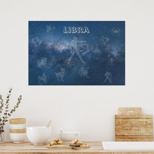 Transparente Libra Poster (Küche)
